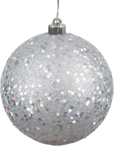 Vista 30 de Vickerman Adorno de bola mate de oro antiguo de 12 pulgadas