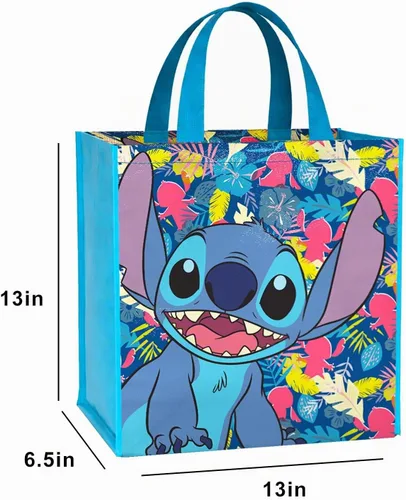 Vista 4 de Bolsas de mano de puntada, bolsas grandes reutilizables para comestibles