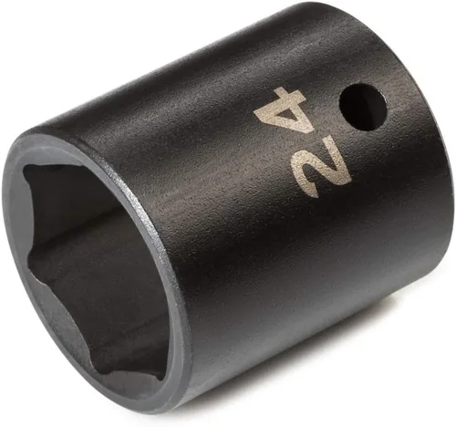 Vista 70 de TEKTON SID23112 Dado de impacto profundo de 6 puntos de 15/32 pulgada (12 mm) impulsor de 1/2 pulgada