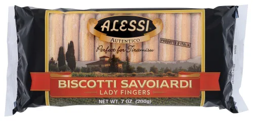 Alessi Lady Fingers Biscotti Savoiardi -- 7 oz - 2 piezas