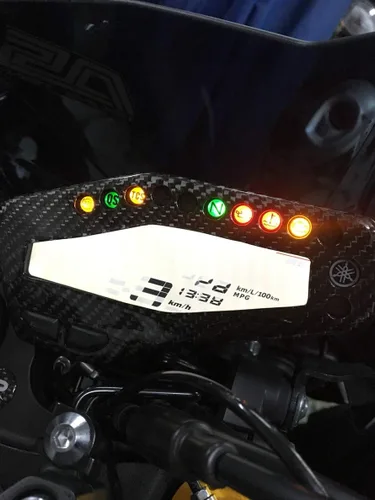 Vista 8 de Cubierta superior del velocímetro MOS compatible con Yamaha MT-09 2017-2020
