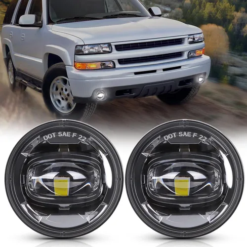 Luces antiniebla LED de repuesto Auxbeam para 2001 2002 2003 2004 2005 2006 Chevy Tahoe Z71, 2001-2006 Chevy Suburban 1500 Z71, 1994-2003 Pontiac