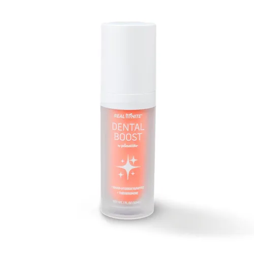 Primal Life Organic Real White Dental Boost – Blanqueador de dientes natural y orgánico – Sin peróxido – Pasta de nano-hidroxiapatita