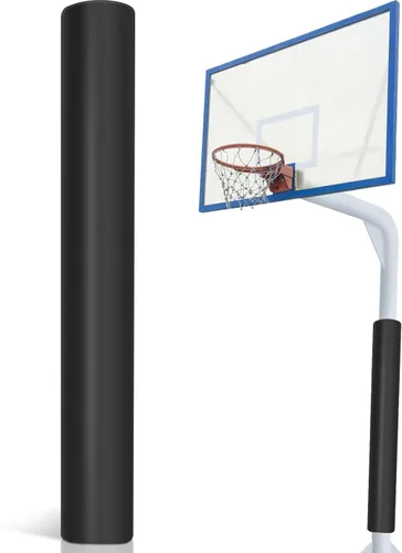 Liliful Almohadillas para bastón de baloncesto de 2 pulgadas de grosor y 72 pulgadas de alto, se adapta a 3 x 3 pulgadas, 3.5 x 3.5 pulgadas, postes