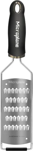 Vista 18 de Microplane Gourmet Series - Rallador de queso grueso, 1 unidad (paquete de 1), color plateado