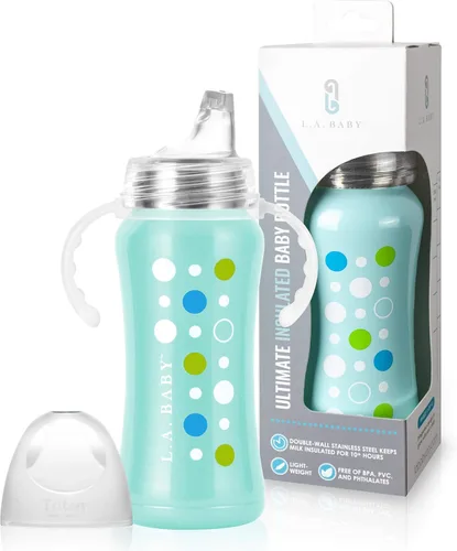 Vista 13 de Ultimate - Vaso para beber de acero inoxidable Vaso aislado de 9 onzas para niños pequeños que aísla más de 10 horas Sin fugas, silicona