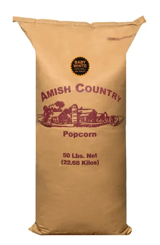 Vista 15 de Amish Country Popcorn 24 (Bolsas de 4 Oz) Palomitas de Maíz Baby White Tradicionales, Sin OMG y Sin Gluten