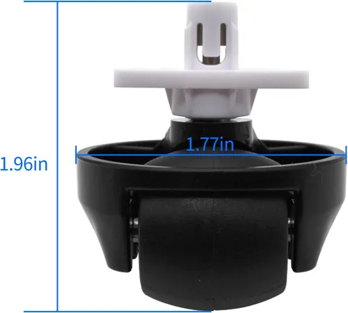 Vista 31 de Conjunto de rueda delantera de repuesto compatible con todas las aspiradoras iRobot Roomba 500, 600, 700, 800, 900, e, i y j, 2