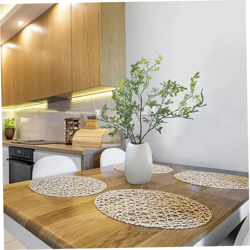 Vista 5 de Ramas de árbol de abedul, 3 piezas de 43.3 pulgadas, tallos realistas de vegetación sintética, flexibles y flexibles, ramas de abedul artificiales