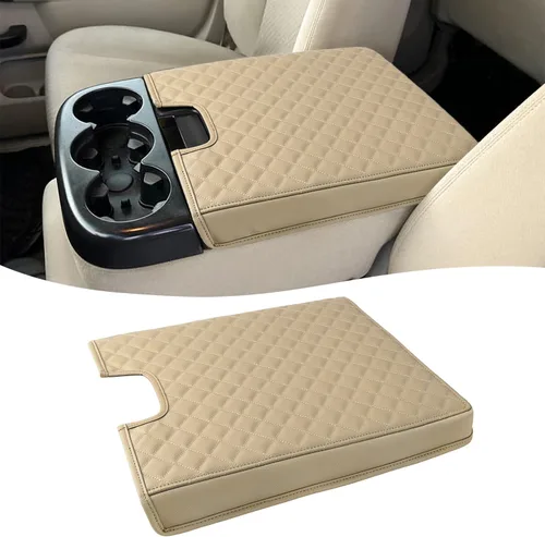 KBH Funda para reposabrazos de consola central para Chevy Silverado y Tahoe y Suburban 2007-2013, GMC Sierra y Yukon, cojín de tapa de consola