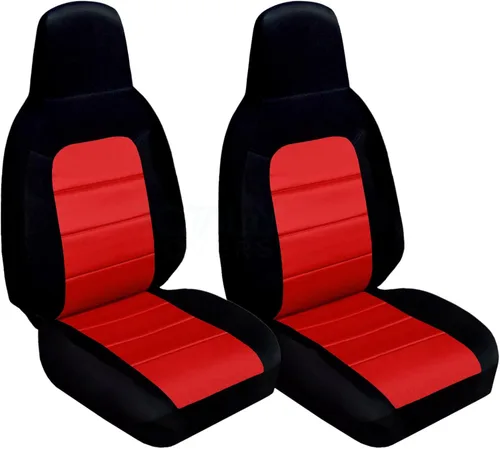 Vista 9 de 2006 – 2015 Mazda MX-5 Miata fundas para asientos (22 colores) Cinturón de seguridad soporte y bolsa de aire lateral compatible 2007 2008 2009 2010