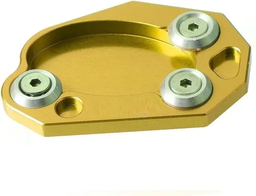 Vista 6 de SCUUBE Para Kawasaki para Versys 650 2007-2009 Soporte lateral de pie de motocicleta Almohadilla de extensión de soporte CNC Placa de soporte Rojo