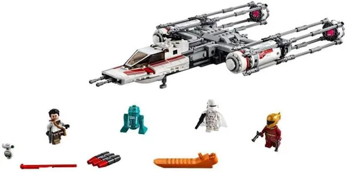 Vista 2 de LEGO Star Wars: The Rise of Skywalker Resistance Y-Wing Starfighter 75249 Nuevo kit de construcción de modelo de nave espacial coleccionable