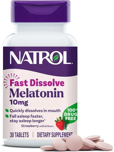 Vista 12 de Natrol - comprimidos de melatonina de disolución rápida