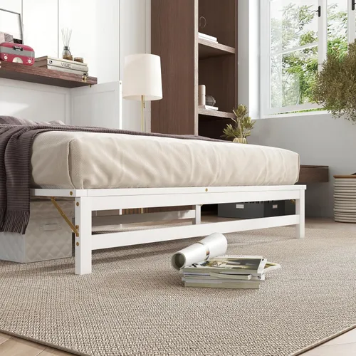 Vista 8 de Cama Murphy de Cofre de Granja Completa con Cajones de Almacenamiento y Estación de Carga, Armario Cama Murphy Rústica de Madera Plegable Oculta