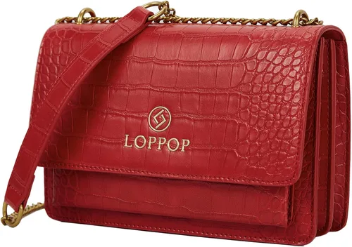Vista 13 de LL LOPPOP Bolsos de hombro con asa superior para mujer, elegantes y pequeños, de cuero, estilo cartera