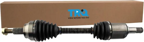 Vista 121 de TRQ Conjunto de eje CV del lado del pasajero delantero compatible con tracción delantera Nissan Murano 2009-2014
