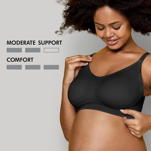 Vista 2 de Medela Keep Cool Ultra Bra Seamless Maternity & Nursing Bra with 6 Breathing Zones, Soft Touch Fabric and Extra Support