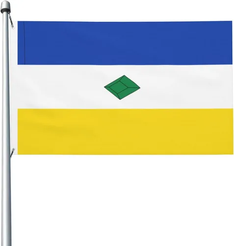Double Sided Flag of Muzo (Boyacá) Flag 3x5 FT Outdoor Flags Banners Durable Patio Indoor Decorative Flags Home Party Funny Flags 3by5 Flags