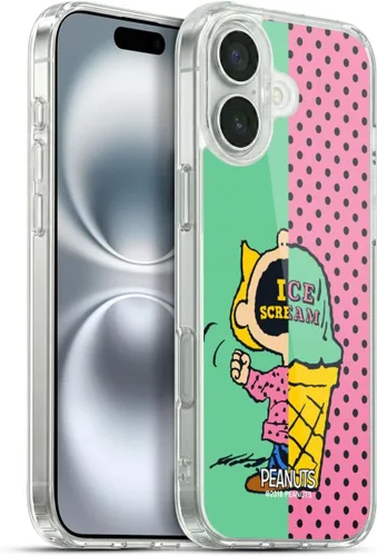 Vista 173 de Head Case Designs Officially Licensed Peanuts Charlie & Woodstock Nap Halfs and Laughs Gel Case [Military Grade Protection] Compatible with Apple