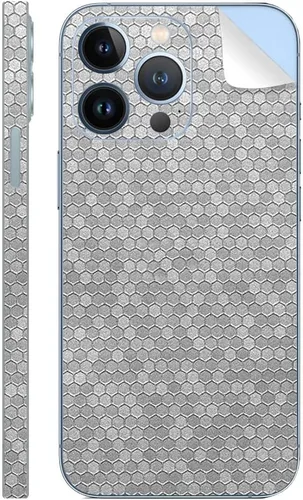 Vista 4 de SopiGuard Skin adhesivo para iPhone 14 Pro, envoltura de cuerpo completo, precisión de borde a borde (Bloodstain)