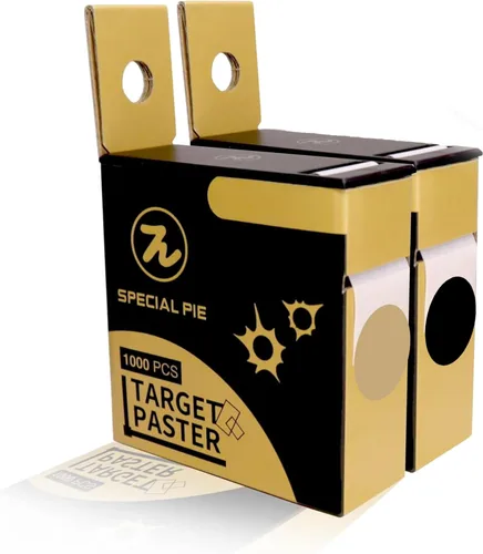 Vista 12 de Shooting Target Pasters, 0.8-inch Round Target Stickers with Sticker Dispenser, for Gun Rifle Pistol Airsoft BB, Ideal for USPSA, IPSC, IDPA