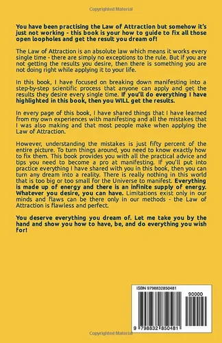 Vista 2 de Why You Are Not Attracting What You Want 11 Most Common Mistakes That You Are Likely Making While Applying The Law of Attraction