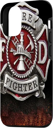 Vista 2 de Funda para iPhone 14 Pro Fireman Fire Rescue Firefighter Firefighting Case