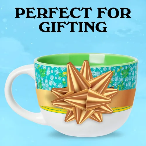 Vista 8 de Silver Buffalo - Taza de cerámica con citas icónicas de Elf Buddy de Navidad, para sopa, de 24 onzas