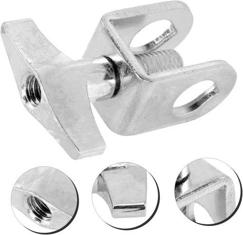 Vista 5 de Soporte de montaje de campana estándar ajustable con abrazadera en U para instrumentos de percusión compatible con cencerros para eventos deportivos