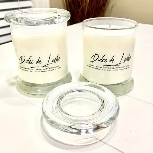 12 oz Dulce De Leche Soy Candle/Buttery Hot Caramel Sauce/Hand Poured/Phthalate Free/Free Shipping