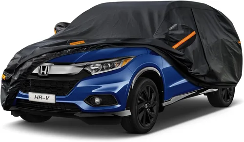 Vista 87 de Kayme Funda de auto de 7 capas para SUV, ajuste personalizado para Hyundai Santa Fe (2006-2025), impermeable, para todo tipo de clima