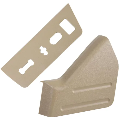 Vista 9 de Panel de moldura de asiento eléctrico e interruptor de asiento, bisel negro lado del conductor compatible con Ford F150 2009-2014 Lincoln Mark LT