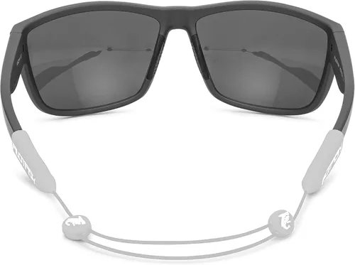 Vista 2 de Pilotfish - Correa de cable ajustable sin cola para gafas: lentes de sol, lentes, lentes (14 pulgadas, gris)