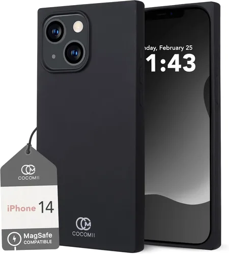 Vista 35 de Cocomii - Funda rectangular compatible con iPhone 14 Pro - Compatible con MagSafe, patrón de carey, estampado animal, brillante, magnética