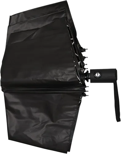 Vista 5 de Paraguas de viaje resistente al viento, anti-UV, cierre automático, para lluvia y sol (2022072915)