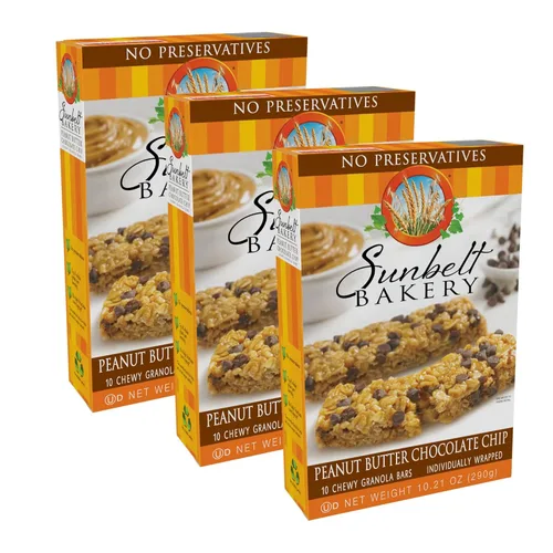 Vista 24 de Sunbelt Bakery Barras de granola masticables dulces y saladas de almendras, barras de 50-1.0 onzas (5 cajas)