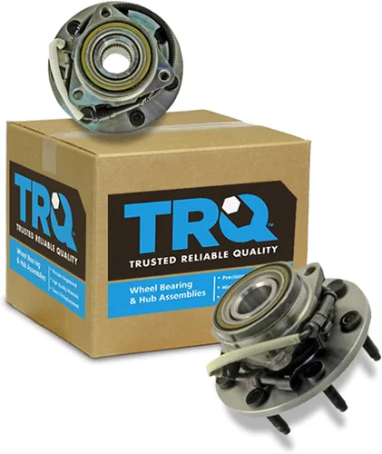 Vista 205 de TRQ Par de conjunto de cubo de cojinete de rueda delantera izquierda derecha, 2 piezas compatible con Lexus GX460 2003-2009 GX470 2003-2023 Toyota