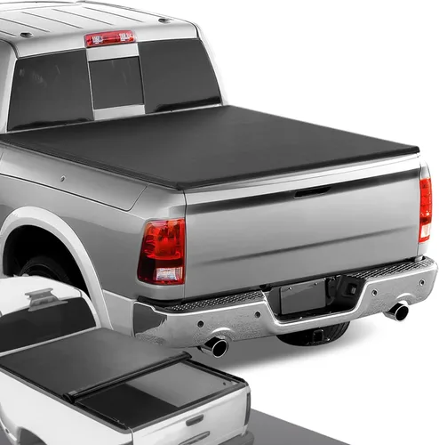 Vista 23 de DNA MOTORING Cubierta para caja de camioneta enrollable, de vinilo, suave, compatible con Dodge Ram 1500 2500 3500 de 94-10 / 11-18 Ram 1500 2500