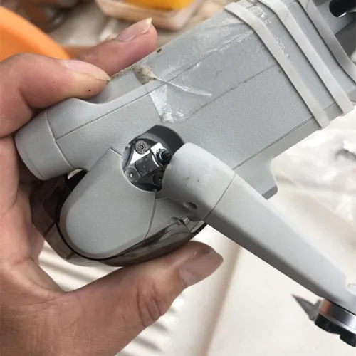 Vista 5 de Piezas de repuesto brazo delantero bisagras eje del brazo para DJI Mini 3/Mini 3 Pro/Mini 4 Pro brazo delantero eje reemplazo