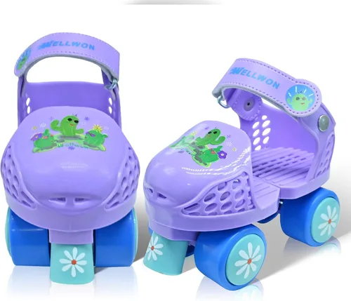 Vista 9 de Kids Roller Skate for Girls Boys Ages 2-5 Years Old, Adjustable Toddler Rollerskates, Children Beginner Roller Skate