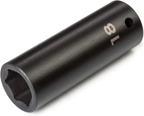 Vista 109 de TEKTON SID23112 Dado de impacto profundo de 6 puntos de 15/32 pulgada (12 mm) impulsor de 1/2 pulgada