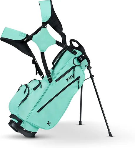 Vista 11 de KVV Bolsa de golf junior, bolsa de soporte de golf ligera para jugadores jóvenes para edades de 4-6, 6-8, 9-12, 12 años y más