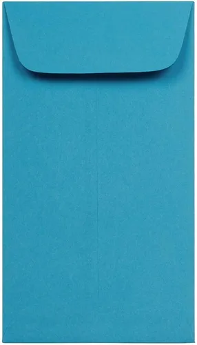 Vista 6 de JAM PAPER Sobres de negocios de monedas #1 - 2 1/4 x 3 1/2 - Negro liso - Paquete de 50