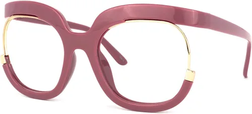 Vista 9 de VOOGLAM Marco de gafas cuadradas de gran tamaño con lente transparente para mujer Fredia OX739865