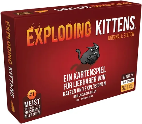 Vista 2 de Asmodee ASMD0007 Exploding Kittens