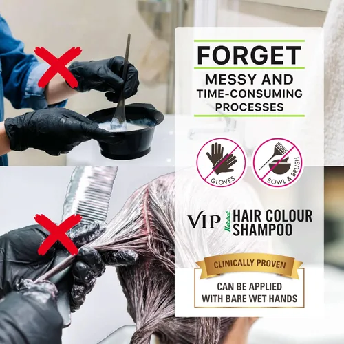 Vista 2 de VIP Champú de color 3 en 1 para el cabello (6.1 fl oz / 6.08 fl oz)