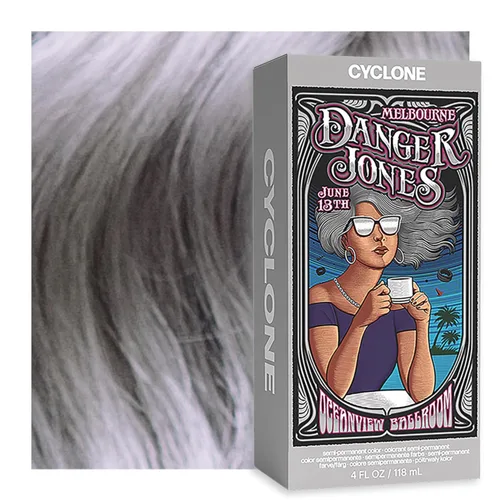 Vista 9 de Danger Jones Color de cabello semipermanente (Adrenalina, verde neón)