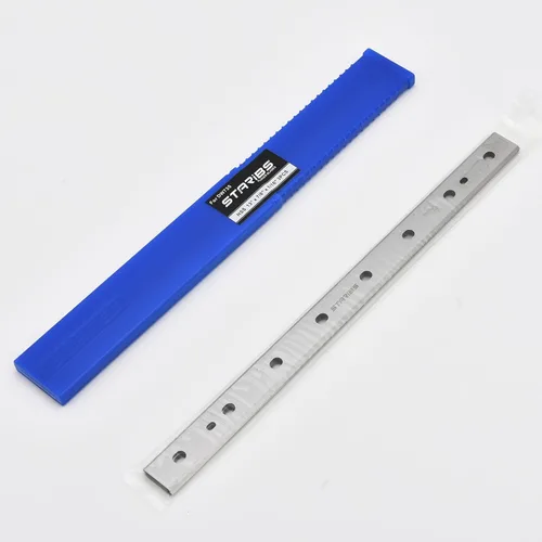 Vista 6 de Cuchillas cepilladoras de 13 pulgadas de grosor para cepilladora DeWalt DW735 DW735X, repuesto DW7352 HSS M2 cuchillos de carpintería - Juego de 3