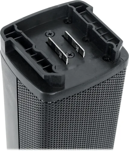 Vista 9 de Rockville Titan Array portátil de 1200W con batería para sistema de altavoces PA DJ con subwoofer, Bluetooth 5.0, batería recargable, mezcladora